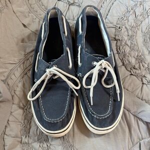 Sperry Navy Blue Boat Shoes